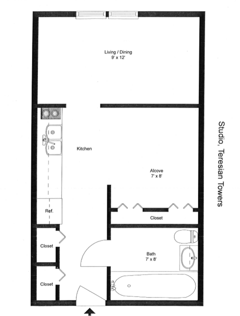 6454 Main Street Studio-2 Beds Apartment for Rent - Photo Gallery 9